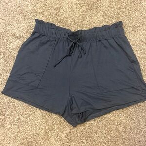 Comfy blue lounge shorts